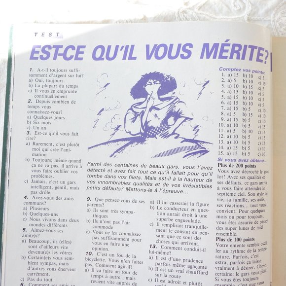 💖 Filles d'aujourd'hui - Janvier 1986 💖 - Picture 6 of 8